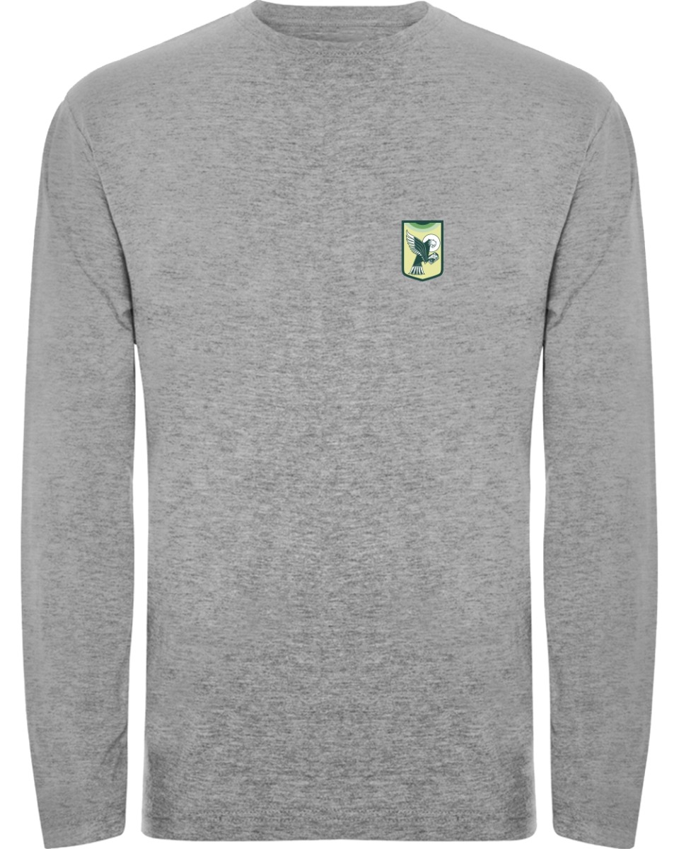 Unisex pikkade varrukatega särk, hall