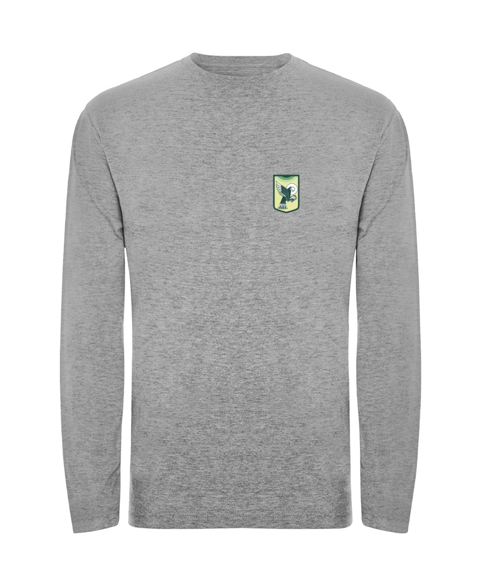 Laste pikkade varrukatega särk, hall