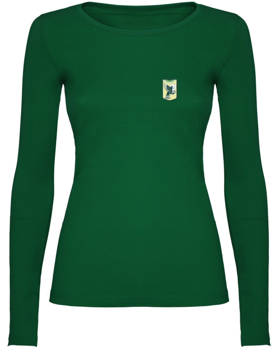 Naiste pikkade varrukatega särk, tumeroheline