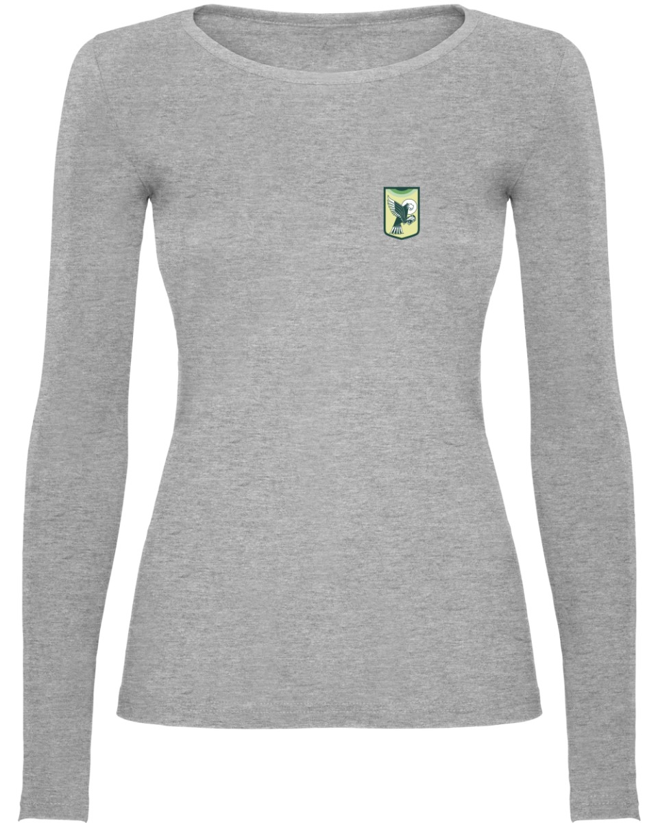 Naiste pikkade varrukatega särk, hall