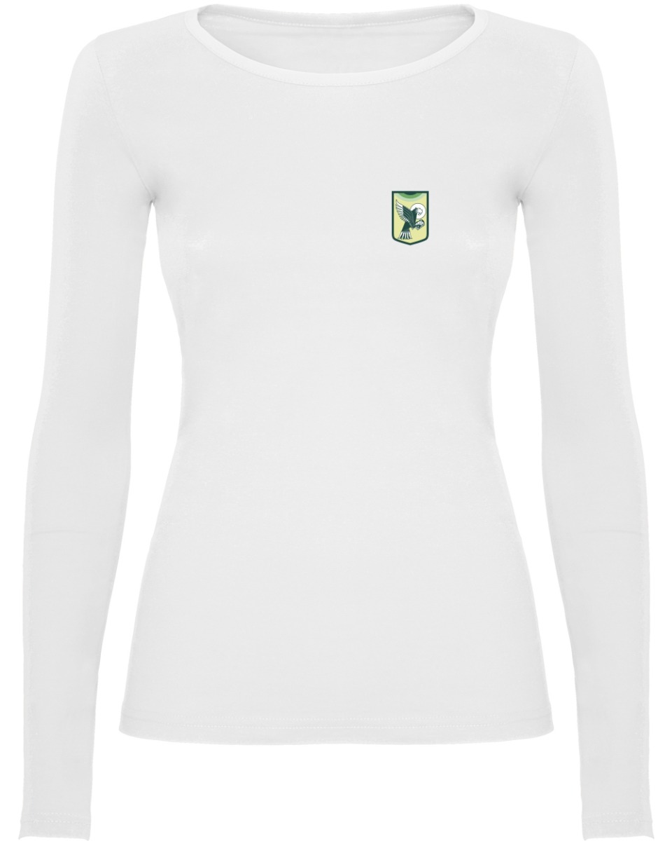 Naiste pikkade varrukatega särk, valge