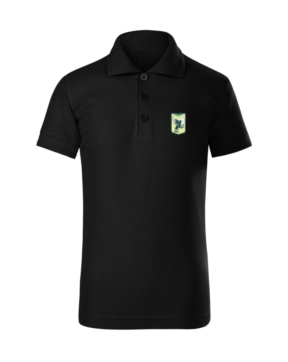 Laste kitsas polosärk, must