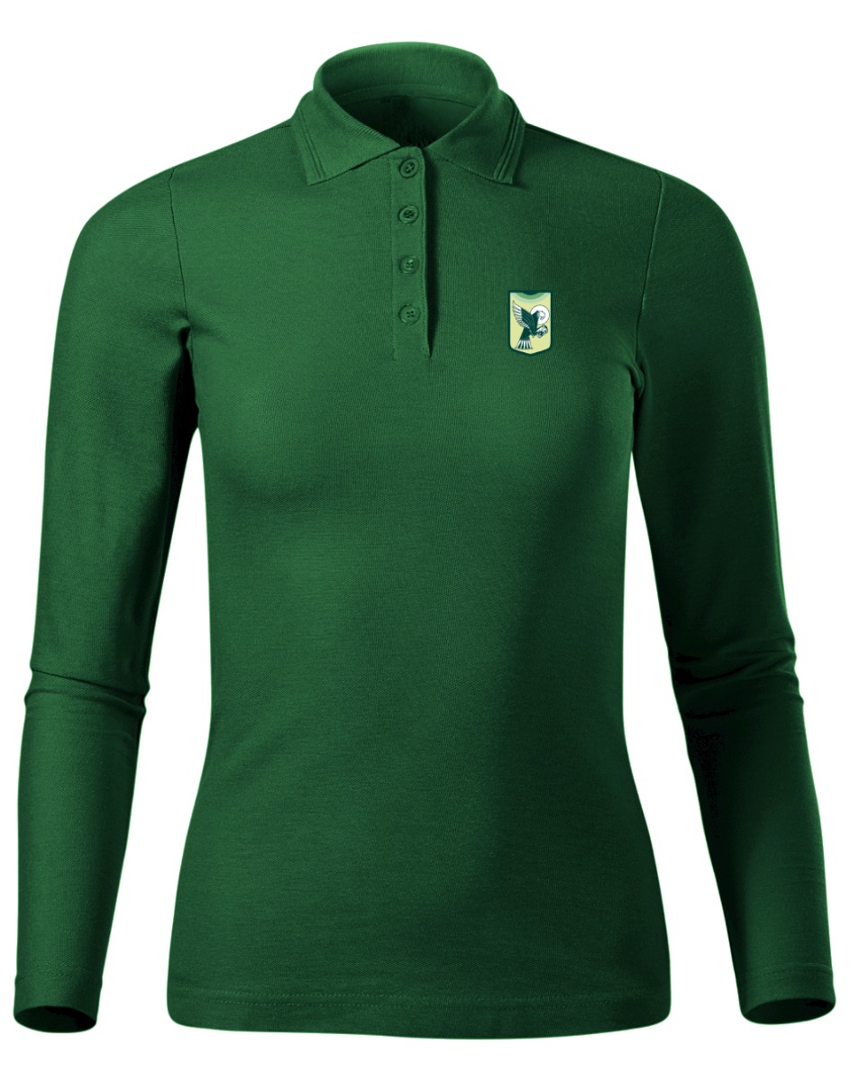 Naiste pikkade varrukatega polosärk, tumeroheline