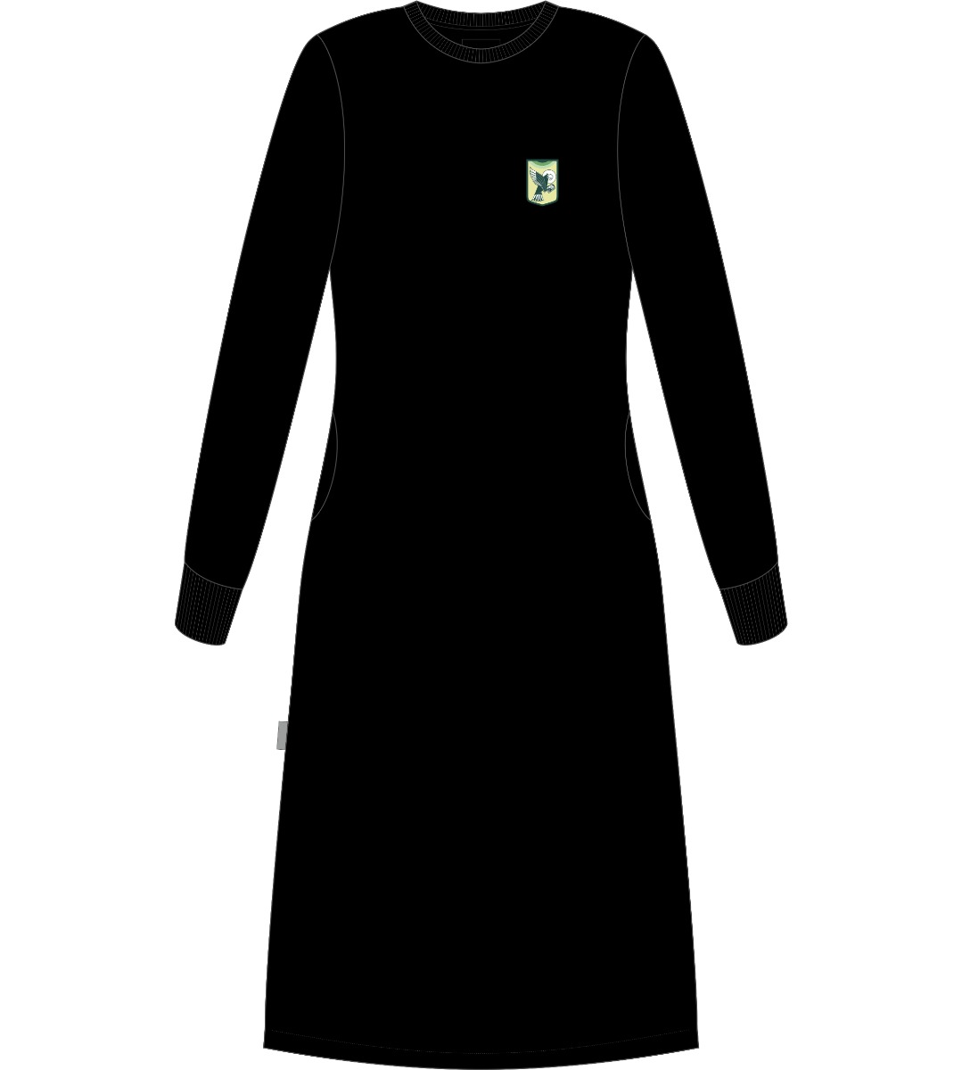 Naiste pusakleit, must